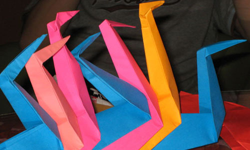 Origami at LBi's Oriental Glamour party